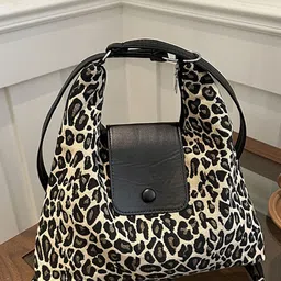 LULU & SKY Animal Textured PU Oversized Structured Handheld Bag with Cut Work-picture-27