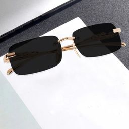 SPADEACES Unisex Kids Black Lens & Gold-Toned Rectangle Sunglasses with-picture-26