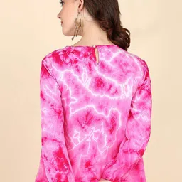 PinkTribe Women Tie and Dye V-Neck Top image 2