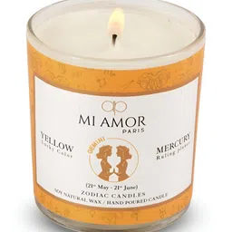 MI AMOR PARIS Gemini Bergamot Fragrance 1 Wick Jar Candle image 4