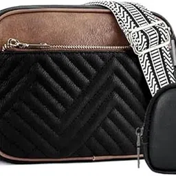 fadedge Black Women Sling Bag Trendy|Classic|Party Sling Bag for Womens, Made With Best Quality PU Material-picture-24