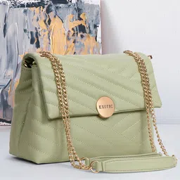 Exotic Structured Sling Bag with Quilted-picture-13