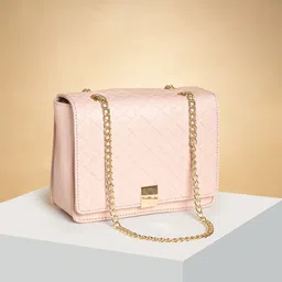 Forever Glam by Pantaloons Textured Structured Sling Bag-picture-40