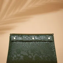 FARGO Floral Self Design Structured Sling Bag image 4