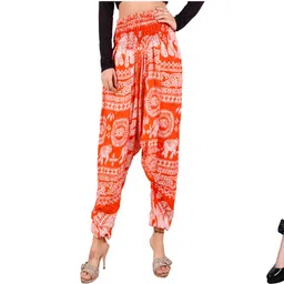 narnari Printed Rayon Women Harem Pants-picture-23