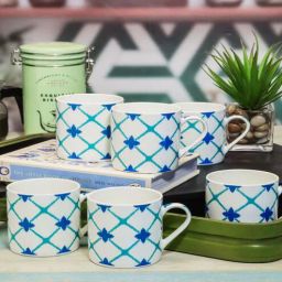 Contemporary Glass Coffee Mug (Set of 6) by Goodhomes-picture-47
