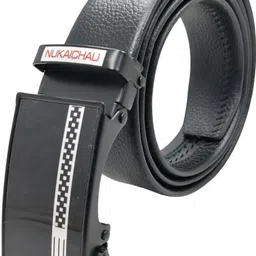 nukaichau Men & Women Formal, Casual, Evening, Party Black Artificial Leather, Texas Leatherite Belt-picture-25