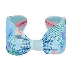 hair drama co. HAIR DRAMA COMPANY Girls Blue & White Embellished Hairband image 3