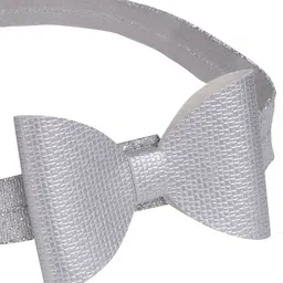 Aye Candy Girls Silver Toned Embellished Bow Headband image 2