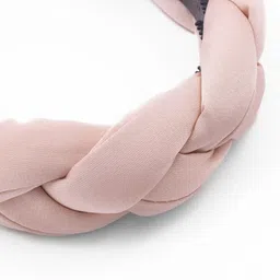 Jewelz Women Pink Braided Hairband image 4