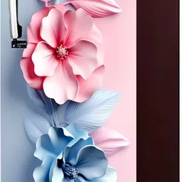 sudrashya 48 inch Fridge Single Door Wallpaper Sticker Wrap For Refrigerator (Size 24x49 inch) Self Adhesive Sticker image 4