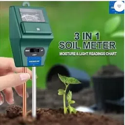 kalindry 3-in-1 Soil Test Kit and garden tool set Lig ht & Moisture, Plant Tester combo Soil PH Meter image 2