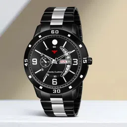 daniel clarion DAY AND DATE WORKING HMTR WITH STYLISH Analog Watch - For Men DC-1117-Black-picture-21