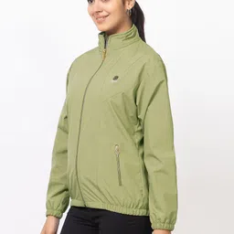 MiNTER Solid Women Wind Cheater image 3