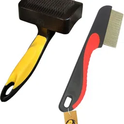 foodie puppies Pet Grooming Accessories Combo Comfortable to Use for Dogs & Puppies Basic Comb for Dog image 1