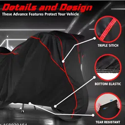 drive blaze Waterproof Two Wheeler Cover for TVS image 5