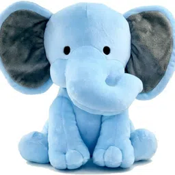 Adorable Elephant Plush Toy Soft, Cuddly & Cute for Kids,Collecting & Room Décor - 25 mm-image-1