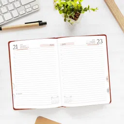 diarymart Hardbound 2025 Diary with Planner and Dates I New Year Diary 2025 I A5 Diary Ruled 344 Pages image 2