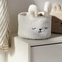 H&M Boys White Teddy Storage Basket-picture-42