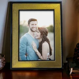 Black Synthetic Wood Photoframe by Art Street image 1