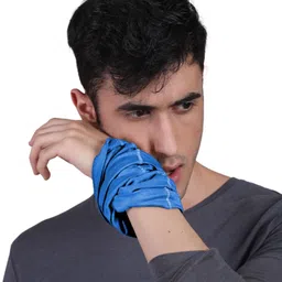 freecultr Unisex Anti Microbial Super Soft & Comfort Fit, Breathable Multipurpose Headband, Face Mask for Dust Protection Men Solid Bandana image 4