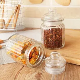 Glass Cookie Jar - 350 ml-image-20