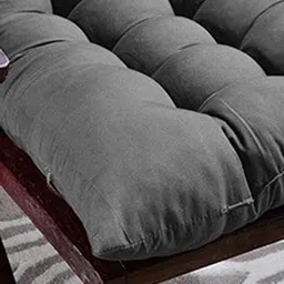 keshav pharma Cotton Chair Pad Pack of 1 Solid Rocking Chairpad image 2