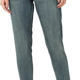 spykar Women Mid Rise Dark Blue Jeans-picture-15