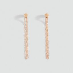 MANGO Star-Shaped Drop Earrings-picture-6