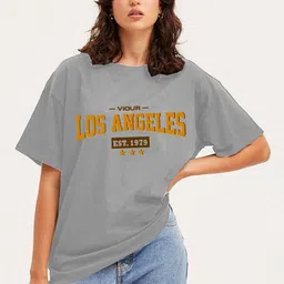 Moda Rapido Women Typography Printed T-shirt-image-73