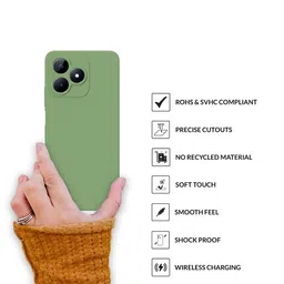 SPRIG Realme C51 TPU Matte Back Cover image 4