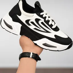 HIDA Men Mesh Training or Gym Lace Ups Non-Marking Shoes-picture-37