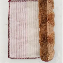 CROWN MATTINGS Red 1400 GSM Microfibre Bath Rugs image 4