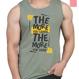 WOOSTRO Men Pack Of 2 Typography Printed Round Neck Cotton Slim Fit T-shirts-picture-10