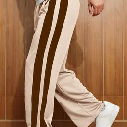 JUMPCUTS Men Solid Mid Rise Track Pants-picture-14