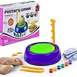 nishchal Electric Battery Operated Pottery Wheel Set Clay Pot Making Machine-picture-18