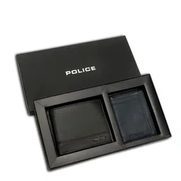 Police Men Leather Two Fold Wallet-image-69
