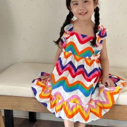 LULU & SKY Print A-Line Dress image 2