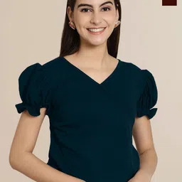 Tromko Puff Sleeve Top-picture-15
