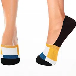 VOICI Unisex Pack of 6 No-Show Socks image 5