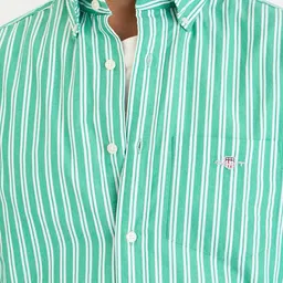 GANT Men Striped Button Down Collar Casual Shirt image 4