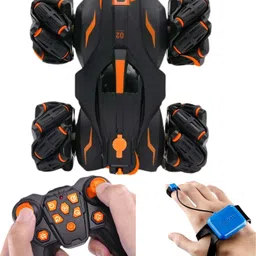 sy enterprises Stunt Car 4WD with Gesture Control | 360° Spin Rechargeable Off-Road Drift Car-picture-19
