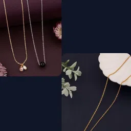 DressBerry Women White Necklace and Chains-picture-21