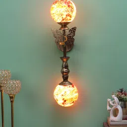 decohome Wallchiere Wall Lamp Without Bulb image 2