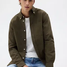 H&M Regular Fit Oxford Shirt image 5