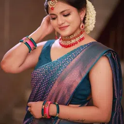 AVANTIKA FASHION Woven Design Zari Kanjeevaram Saree image 2