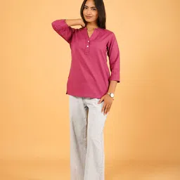 SPARSA Women Solid Regular Top-picture-19