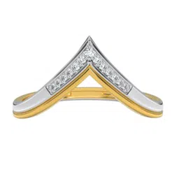 Emori Bold V-Accent Diamond Ring-picture-13