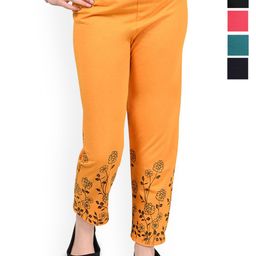 BAESD Girls Pack Of 5 Printed Cotton Lounge Pants-picture-1