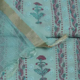 Meena Bazaar Printed Pure Cotton Unstitched Dress Material image 5